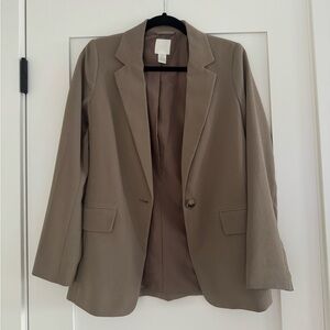 H&M Classic Taupe Blazer